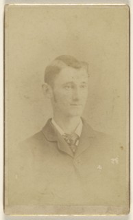 man; Alden P. Sherburne, American, active Barre, Vermont 1860s, about 1865; Albumen silver print