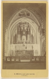 Abbaye de Hautecombes; Georges Brun, French, active 1860s, about 1868; Albumen silver print