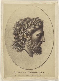 Jupiter Dodonaeus copy of an aquatint by Gyles Hussey, 1774; about 1865; Albumen silver print