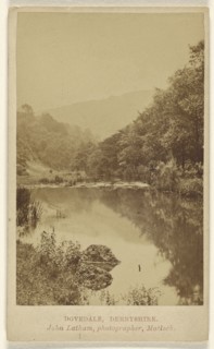 Dovedale, Derbyshire; John Latham, British, active 1860s, about 1865; Albumen silver print