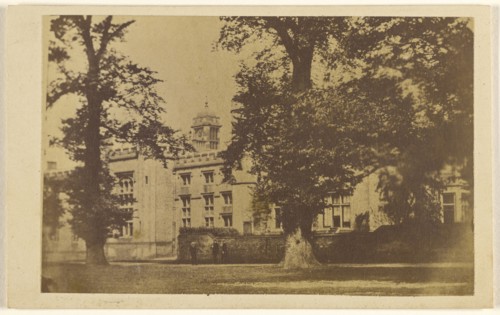 Rugby School - from the play ground 6 Nov. 1865; J. Edmunds, British, active Rugby, England 1860s, 1865; Albumen silver print