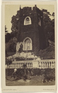 Old Church near Bath - in Prior Park - where Fielding wrote Tom Jones; Horatio B. King, American, 1820 - 1889, 1865 - 1870