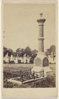 Gravesite of Thomas Archer, D.D; James Riddell, British, active Brixton, England 1860s, about 1864; Albumen silver print