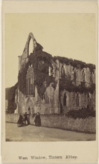 West Window, Tintern Abbey; British; 1865 - 1870; Albumen silver print