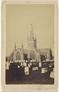 Church at Great Yarmouth, England; John Greaves Nall, British, active Great Yarmouth, England 1860s, 1865 - 1870; Albumen