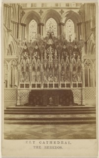 Ely Cathedral. The Revedos; British; 1865 - 1870; Albumen silver print