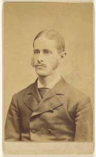 man with moustache and muttonchops, seated; A.M. Gorman, American, active Philadelphia, Pennsylvania 1860s, 1865 - 1870