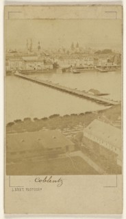 Coblentz; L. Bret, French, active Nimes, France 1860s, 1865 - 1870; Albumen silver print