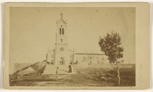 Church at Aix-les-Bains, France; L. Demay, French, active 1860s - 1870s, 1865 - 1870; Albumen silver print