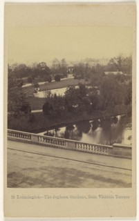 Leamington, The Jephson Gardens, from Victoria Terrace; Francis Bedford, English, 1815,1816 - 1894, about 1865; Albumen silver