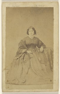 Mrs. Theresa Avery, Memphis, Tenn; J. George Hucks, American, active 1860s - 1870s, 1865 - 1875; Albumen silver print