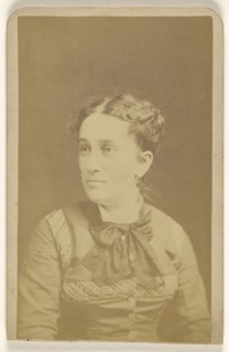woman in 3,4 profile; John Bainbridge, American, active 1860s - 1880s, 1865 - 1875; Albumen silver print