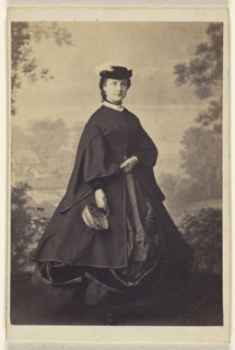 Miss Lenox; Mayer Brothers; 1862; Albumen silver print