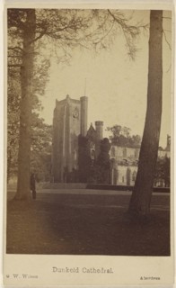 Dunkeld Cathedral; George Washington Wilson, Scottish, 1823 - 1893, October 3, 1865; Albumen silver print