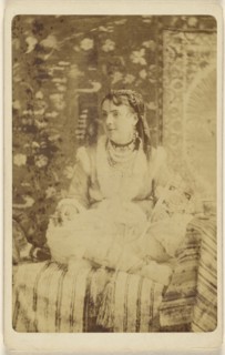 Circassian beauty; Centennial Photographic Co., American, about 1876 - 1890, 1876; Albumen silver print