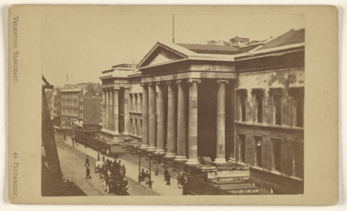 Post office London, England; Valentine Blanchard, British, 1831 - 1901, about 1867; Albumen silver print