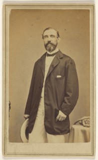 William Baker; Abraham Bogardus, American, 1822 - 1908, 1865 - 1870; Albumen silver print