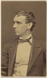 Laurence Barrett. American actor, 1838 - 1891; George Kendall Warren, American, 1834 - 1884, about 1870; Albumen silver print
