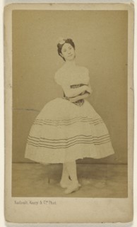 dancer, standing; Radoult & Vaury & Cie; 1862 - 1869; Albumen silver print