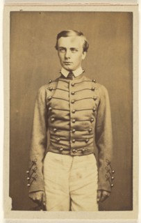 Union soldier, standing; Charles DeForest Fredricks, American, 1823 - 1894, 1862; Albumen silver print