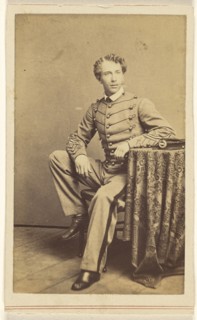 Union soldier, seated; Charles DeForest Fredricks, American, 1823 - 1894, 1862; Albumen silver print