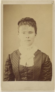 Sarah Eaton, Vermillion Ville, Illinois; American; 1865 - 1870; Albumen silver print