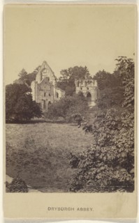 Dryburgh Abbey; John Lennie, Scottish, active Edinburgh, Scotland 1860s - 1900s, September 20, 1865; Albumen silver print