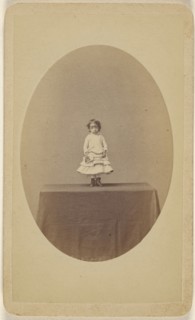 Full-length portrait of Lucia Zarate, Mexican Midget; J. Wood, American, active New York, New York 1870s - 1880s, about 1880