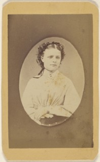 woman, printed in quasi-oval style; Peter S. Weaver, American, active Hanover, Pennsylvania 1860s - 1910s, 1865 - 1870; Albumen