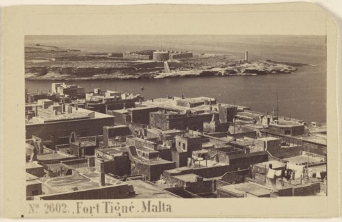 Fort Tigne. Malta; Sommer & Behles, Italian, 1867 - 1874, 1865 - 1875; Albumen silver print
