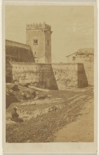View of the Alhambra, Spain; 1865 - 1870; Albumen silver print