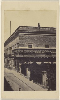 Governor's Palace at Malta; S. Schembri, Italian, active Malta 1860s, 1865 - 1875; Albumen silver print