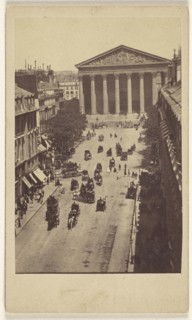 Vue Royale et la Madeleine; Jules Deplanque, French, active 1860s - 1870s, 1862 - 1865; Albumen silver print