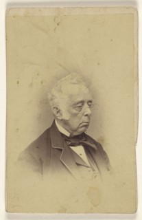 Reverdy Johnson; Studio of Mathew B. Brady, American, about 1823 - 1896, 1862 - 1865; Albumen silver print