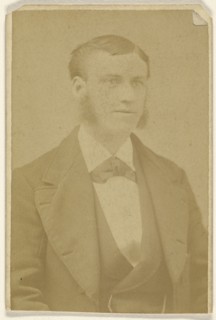 man with long muttonchops; Lee Gallery; 1865 - 1875; Albumen silver print