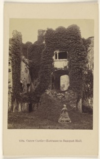 Carew Castle - Entrance to Banquet Hall; Francis Bedford, English, 1815,1816 - 1894, 1864 - 1865; Albumen silver print