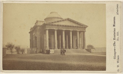 Glasgow - The Hunterian Museum; George Washington Wilson, Scottish, 1823 - 1893, about 1865; Albumen silver print