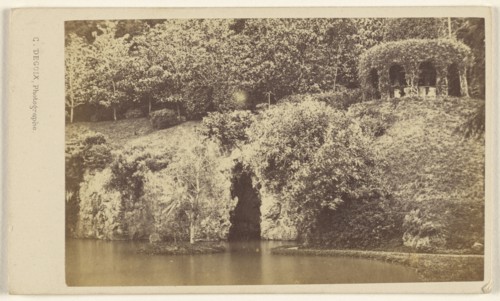 Pegli. Villa Pallavicini. la Grotta; Celestino Degoix, Italian, active 1860s - 1890s, 1865 - 1870; Albumen silver print