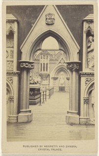 Medieval Ct; Negretti & Zambra, British, active 1850 - 1899, negative 1855; print about 1862; Albumen silver print