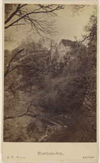 Hawthorden; George Washington Wilson, Scottish, 1823 - 1893, September 30, 1865; Albumen silver print