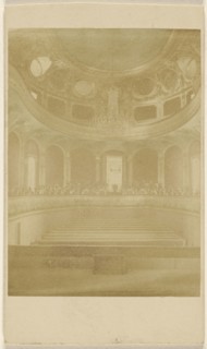 Salle de Spectacle, Fontainebleau; French; 1862 - 1864; Albumen silver print