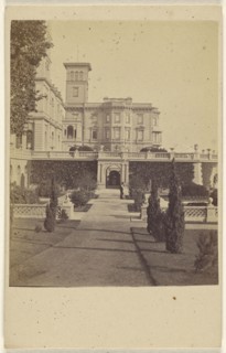 villa at Ventnor, England; F. Moor, English, active Ventnor, Isle of Wight, England 1860s, about 1865; Albumen silver print