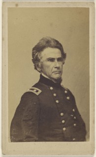 Major-Gen. Ormsby McKnight Mitchell, 1810 - 1862, American; about 1861; Albumen silver print