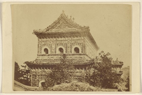 Porcelain Palace Yuen Ming Yuen - Saved by Lord Elgin; Felice Beato, 1832 - 1909, October 1860; Albumen