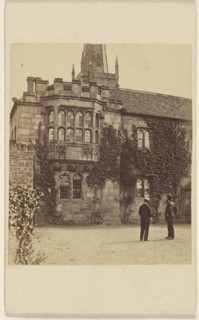 Geoffrey's Window, Monmouth; R. Tudor Williams, British, active Monmouth, England 1870s, 1862 - 1865; Albumen silver print