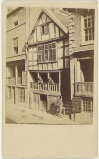 God's Providence House, Chester; Minshull & Hughes; September 8, 1865; Albumen silver print