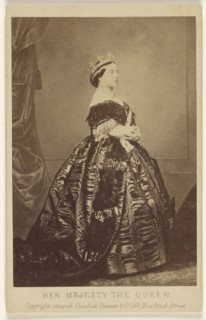 Her Majesty The Queen; Charles Clifford, English, 1819,1820 - 1863, negative November 14, 1861; print 1863 - 1865; Albumen
