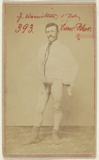 J. Hamilton; Attributed to William H. Bell, American, 1830 - 1910, 1862 - 1870; Albumen silver print