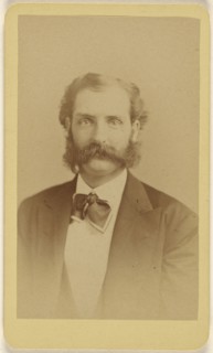 Clarence Creighton, son of Mary Stayner & Henry J. Crieghton. Born 1841; B.F. Troxell, American, active Brooklyn, New York 1870s