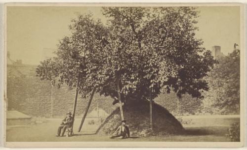 Christ Collage Newton Mulbury 200 yrs old; 1865 - 1875; Albumen silver print